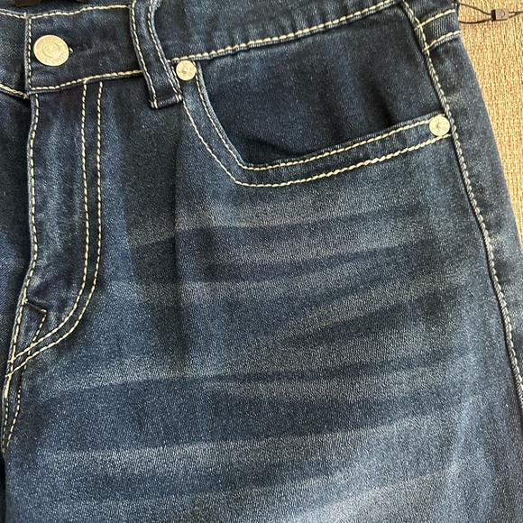 TRUE RELIGION GENO BIG FLAP RELAXED SLIM JEANS 36 X 32 - Picture 5 of 9